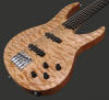 5-string neck-thru bass, Quilt top - body view3