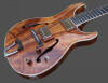 Standard hollow-body, All Koa - body view1